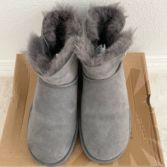 UGG mini Bailey Swarovski button bling boots 7 - Picture 3 of 10